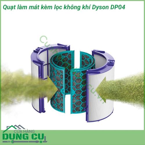 Quạt làm mát kiêm lọc không khí Dyson DP04 được thiết kế với kiểu dáng vô cùng hiện đại, đảm bảo nó có thể hoạt động bền bỉ và có hiệu suất hoạt động ổn định trong suốt khoảng thời gian dài.