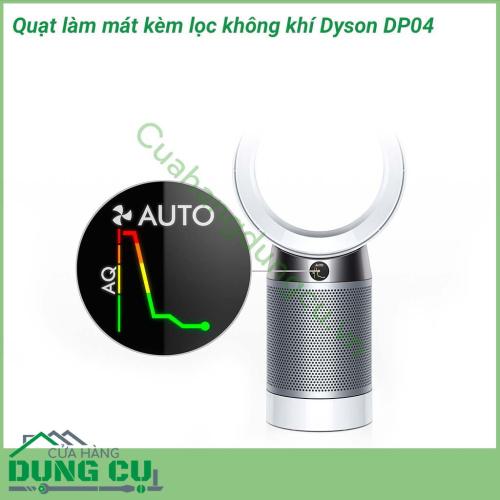 Quạt làm mát kiêm lọc không khí Dyson DP04 được thiết kế với kiểu dáng vô cùng hiện đại, đảm bảo nó có thể hoạt động bền bỉ và có hiệu suất hoạt động ổn định trong suốt khoảng thời gian dài.