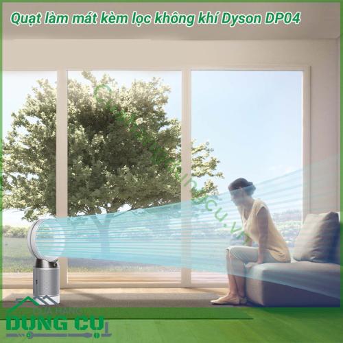 Quạt làm mát kiêm lọc không khí Dyson DP04 được thiết kế với kiểu dáng vô cùng hiện đại, đảm bảo nó có thể hoạt động bền bỉ và có hiệu suất hoạt động ổn định trong suốt khoảng thời gian dài.