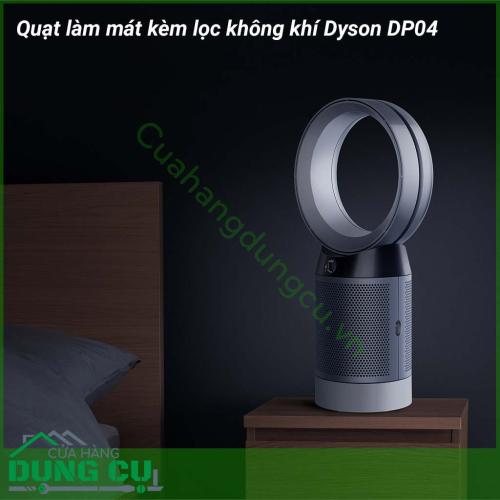 Quạt làm mát kiêm lọc không khí Dyson DP04 được thiết kế với kiểu dáng vô cùng hiện đại, đảm bảo nó có thể hoạt động bền bỉ và có hiệu suất hoạt động ổn định trong suốt khoảng thời gian dài.