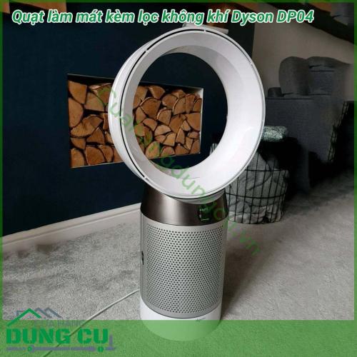 Quạt làm mát kiêm lọc không khí Dyson DP04 được thiết kế với kiểu dáng vô cùng hiện đại, đảm bảo nó có thể hoạt động bền bỉ và có hiệu suất hoạt động ổn định trong suốt khoảng thời gian dài.