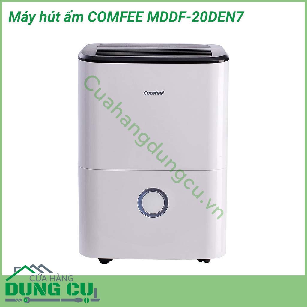 Máy hút ẩm Comfee MDDF-20DEN7 đIều hoà độ ẩm không khí, ngăn ngừa hiện tượng ngưng tụ nước nấm mốc hay mùi ẩm trong phòng.