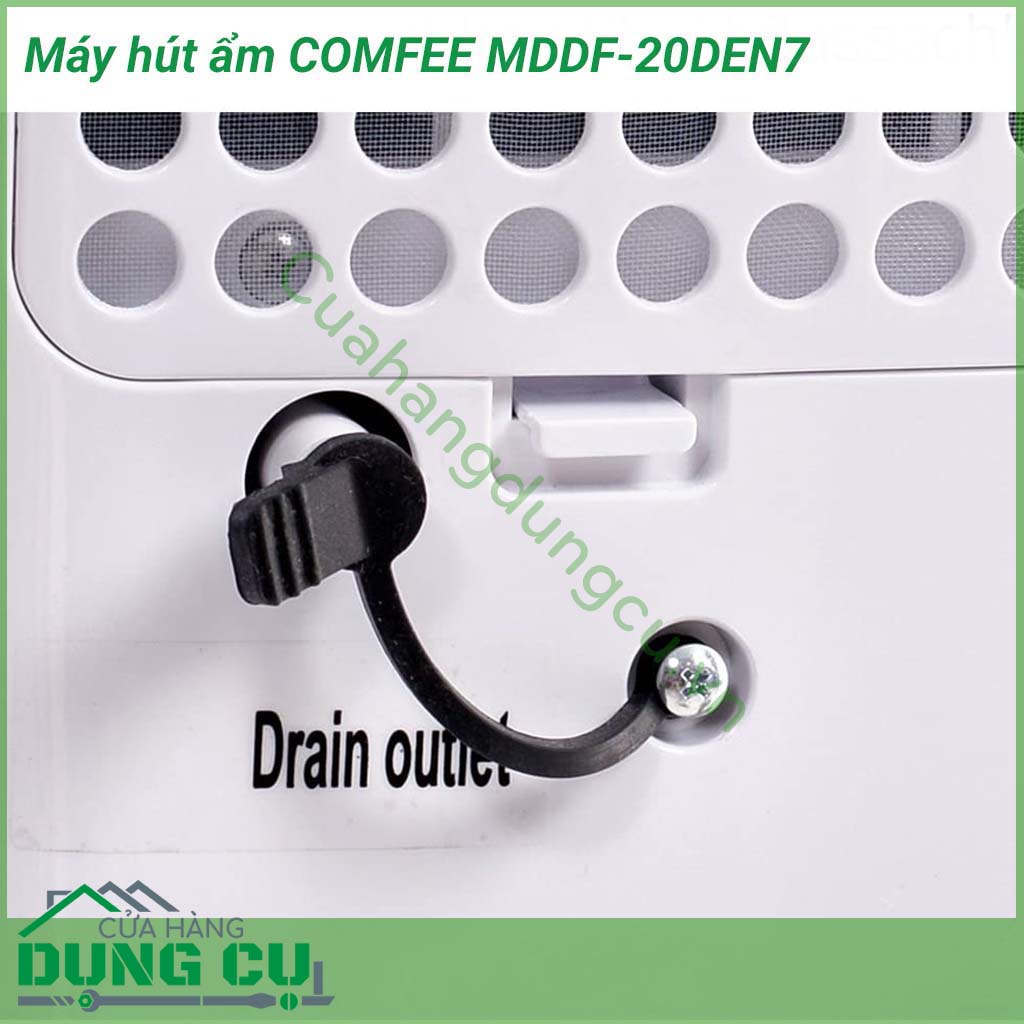 Máy hút ẩm Comfee MDDF-20DEN7 đIều hoà độ ẩm không khí, ngăn ngừa hiện tượng ngưng tụ nước nấm mốc hay mùi ẩm trong phòng.