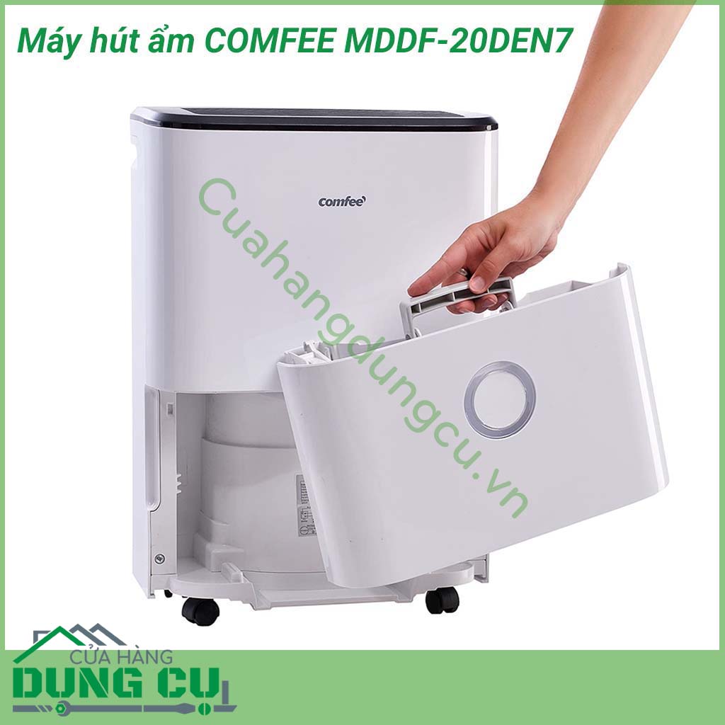 Máy hút ẩm Comfee MDDF-20DEN7 đIều hoà độ ẩm không khí, ngăn ngừa hiện tượng ngưng tụ nước nấm mốc hay mùi ẩm trong phòng.