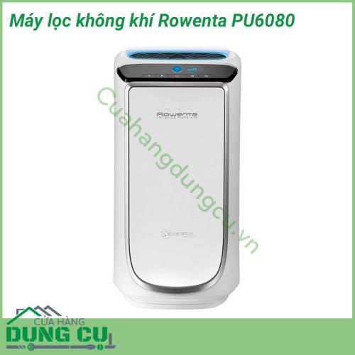 Máy lọc không khí Rowenta PU6080 dòng cao cấp 4 màng lọc, dùng được cho phòng lên đến 140m2, giúp làm sạch 99,95% không khí cũng quanh căn phòng của bạn. Khử sạch nấm mốc, mùi khói bụi, thuốc lá, loại sạch các tác nhân gây dị ứng qua 4 màng lọc: