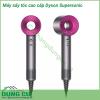 Máy sấy tóc cao cấp Dyson Supersonic sấy khô nhanh hơn với động cơ v9 quay với tốc độ 110.000 vòng/phút, nhẹ hơn, bền hơn, filter tốt hơn bản thường ạ, do cường đồ làm việc sẽ cao hơn nhiều so với dòng sấy Surpersonic dùng trong gia đình