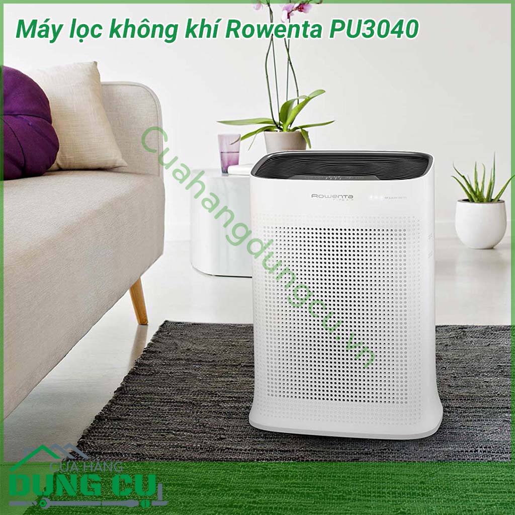 Máy lọc không khí Rowenta PU 3040 cung cấp một bầu không khí an toàn và trong lành hơn trong nhà của bạn, cho phép bạn thở dễ dàng hơn, thậm chí còn hơn nếu bạn nhạy cảm với các chất gây dị ứng.