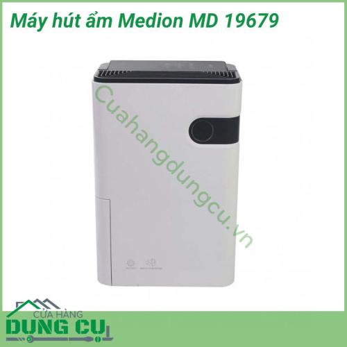 Máy hút ẩm Medion MD 19679 sẽ cân bằng độ ẩm. Máy tự động điều hòa độ ẩm trong không khí, không gây khô da và ảnh hưởng tới sức khỏe. Không chỉ bởi kiểu dáng nhỏ gọn, trang nhã mà còn có khả năng hút ẩm và diệt vi khuẩn vô cùng mạnh mẽ