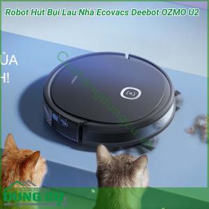 Robot Hút Bụi Lau Nhà Ecovacs Deebot OZMO U2