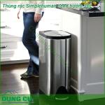 Thùng rác Simplehuman cánh bướm 30L