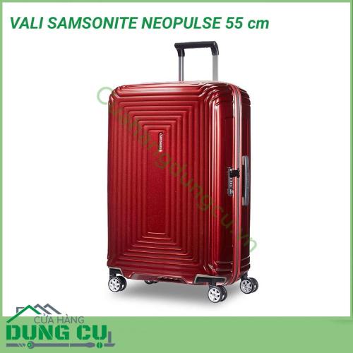 Vali Samsonite Noepulse 55cm chiếc valy nhẹ nhất, tốt nhất êm ái nhất của Samsonite (size cabin chỉ 2,2Kg). SIÊU NHẸ, SIÊU BỀN, SIÊU ÊM ÁI