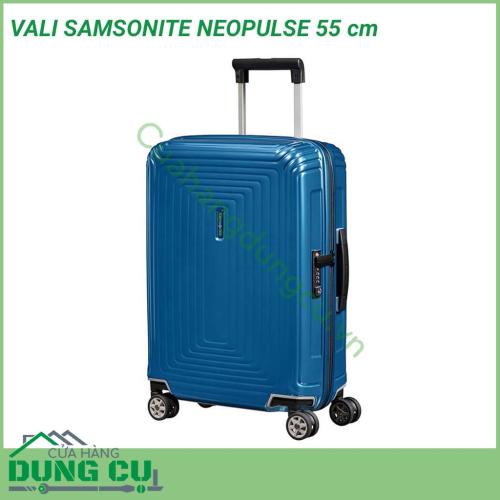 Vali Samsonite Noepulse 55cm chiếc valy nhẹ nhất, tốt nhất êm ái nhất của Samsonite (size cabin chỉ 2,2Kg). SIÊU NHẸ, SIÊU BỀN, SIÊU ÊM ÁI