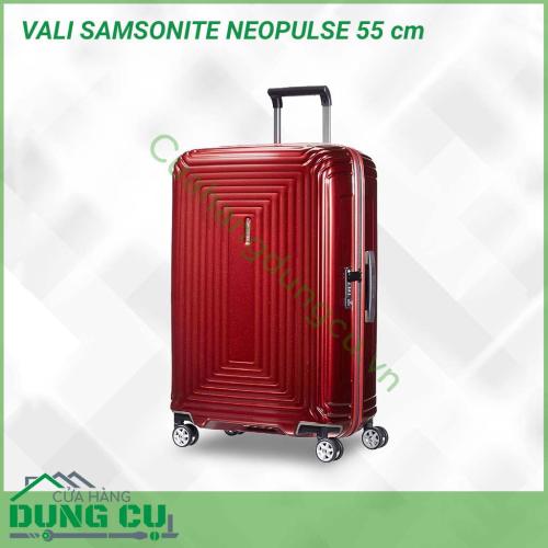 Vali Samsonite Noepulse 55cm chiếc valy nhẹ nhất, tốt nhất êm ái nhất của Samsonite (size cabin chỉ 2,2Kg). SIÊU NHẸ, SIÊU BỀN, SIÊU ÊM ÁI