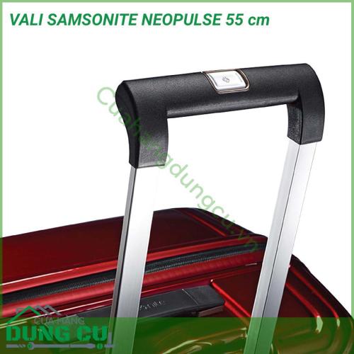 Vali Samsonite Noepulse 55cm chiếc valy nhẹ nhất, tốt nhất êm ái nhất của Samsonite (size cabin chỉ 2,2Kg). SIÊU NHẸ, SIÊU BỀN, SIÊU ÊM ÁI