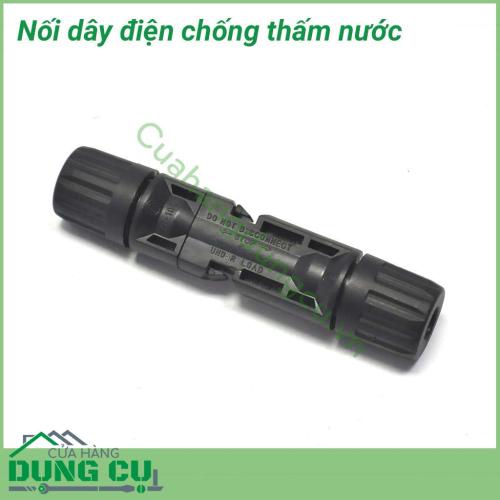 Nối dây điện chống nước bằng nhựa dễ dàng đấu nối nhanh chóng, gọn gàng, an toàn, chắc chắn, cách điện hoàn toàn, chống được sự xâm nhập của hơi nước và nước sử dụng tốt trong phòng lạnh, ngoài trời.