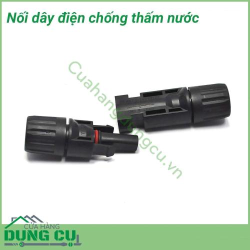 Nối dây điện chống nước bằng nhựa dễ dàng đấu nối nhanh chóng, gọn gàng, an toàn, chắc chắn, cách điện hoàn toàn, chống được sự xâm nhập của hơi nước và nước sử dụng tốt trong phòng lạnh, ngoài trời.