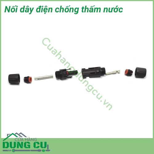 Nối dây điện chống nước bằng nhựa dễ dàng đấu nối nhanh chóng, gọn gàng, an toàn, chắc chắn, cách điện hoàn toàn, chống được sự xâm nhập của hơi nước và nước sử dụng tốt trong phòng lạnh, ngoài trời.