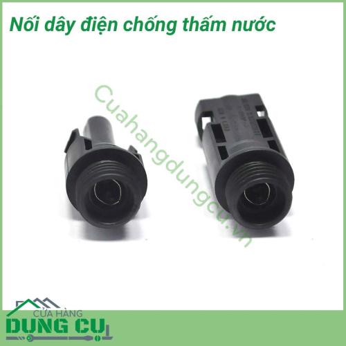 Nối dây điện chống nước bằng nhựa dễ dàng đấu nối nhanh chóng, gọn gàng, an toàn, chắc chắn, cách điện hoàn toàn, chống được sự xâm nhập của hơi nước và nước sử dụng tốt trong phòng lạnh, ngoài trời.