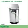 Thùng đựng gạo inox Simplehuman cao cấp đựng cho 15 kg gạo. Thiết kế thông minh, tiện lợi, nhỏ gọn nhưng rất sang trọng. Thùng gạo  SimpleHuman có tác dụng bảo vệ an toàn, chống ẩm mốc, côn trùng cho các loại thực phẩm