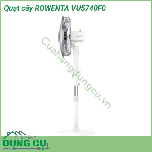 Quạt đứng ROWENTA VU5740F0 với công suất 70W cung cấp không khí trong lành trong mỗi căn phòng, đặc biệt với âm lượng 44 dB, quạt rất yên tĩnh không gây tiếng ồn. Đây là chiếc quạt lý tưởng để sử dụng yên tĩnh khi ngủ, xem TV, làm việc hoặc học tập