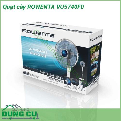 Quạt đứng ROWENTA VU5740F0 với công suất 70W cung cấp không khí trong lành trong mỗi căn phòng, đặc biệt với âm lượng 44 dB, quạt rất yên tĩnh không gây tiếng ồn. Đây là chiếc quạt lý tưởng để sử dụng yên tĩnh khi ngủ, xem TV, làm việc hoặc học tập