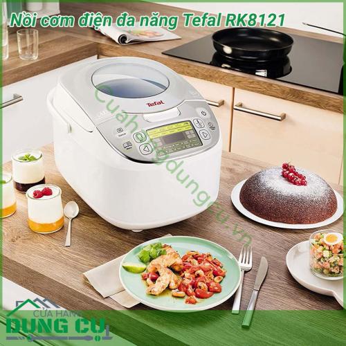 Nồi cơm điện đa năng Tefal RK8121 sở hữu kiểu dáng sang trọng, thanh lịch. Phần vỏ nồi sáng bóng, ít bám bẩn giúp người dùng dễ vệ sinh. Chất lượng tốt và có độ bền cao. Nồi còn có thiết kế đẹp mắt giúp không gian bếp thêm hiện đại và tiện nghi hơn.