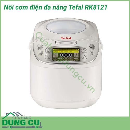 Nồi cơm điện đa năng Tefal RK8121 sở hữu kiểu dáng sang trọng, thanh lịch. Phần vỏ nồi sáng bóng, ít bám bẩn giúp người dùng dễ vệ sinh. Chất lượng tốt và có độ bền cao. Nồi còn có thiết kế đẹp mắt giúp không gian bếp thêm hiện đại và tiện nghi hơn.