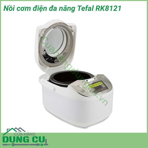 Nồi cơm điện đa năng Tefal RK8121 sở hữu kiểu dáng sang trọng, thanh lịch. Phần vỏ nồi sáng bóng, ít bám bẩn giúp người dùng dễ vệ sinh. Chất lượng tốt và có độ bền cao. Nồi còn có thiết kế đẹp mắt giúp không gian bếp thêm hiện đại và tiện nghi hơn.