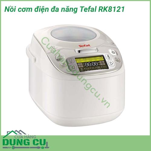 Nồi cơm điện đa năng Tefal RK8121 sở hữu kiểu dáng sang trọng, thanh lịch. Phần vỏ nồi sáng bóng, ít bám bẩn giúp người dùng dễ vệ sinh. Chất lượng tốt và có độ bền cao. Nồi còn có thiết kế đẹp mắt giúp không gian bếp thêm hiện đại và tiện nghi hơn.