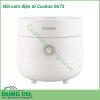 Nồi cơm điện tử Cuckoo 0675 sở hữu thiết kế rất hiện đại, các đường nét được bo cong nhẹ nhàng, sử dụng màu sắc trắng tinh tế mang đến vẻ đẹp sang trọng, tiện nghi cho không gian bếp.