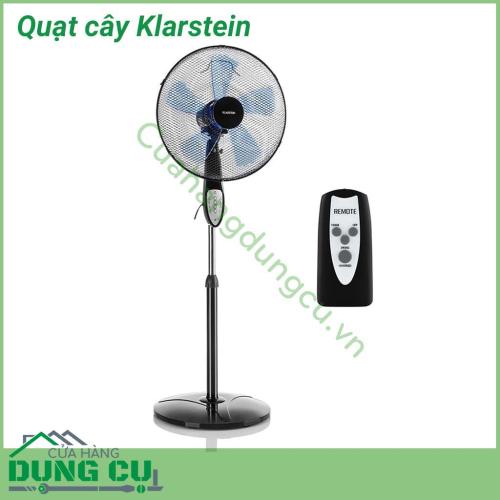 Quạt cây Klarstein mang gió tươi vào những ngày nóng và làm mát nhiệt độ quá nóng đến nhiệt độ làm việc thoải mái. Quạt cây được thiết kế thông minh, hoạt động êm ái, phần lưới quạt được thiết mắt xích nên vô cùng an toàn. 