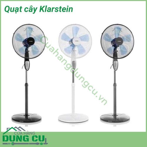 Quạt cây Klarstein mang gió tươi vào những ngày nóng và làm mát nhiệt độ quá nóng đến nhiệt độ làm việc thoải mái. Quạt cây được thiết kế thông minh, hoạt động êm ái, phần lưới quạt được thiết mắt xích nên vô cùng an toàn. 