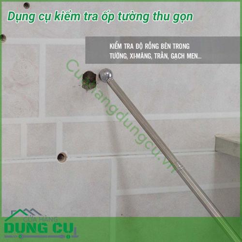 Dụng cụ kiểm tra sàn gạch, gạch ốp tường giúp kiểm tra độ rỗng bên trong của gạch men, tường,...Phù hợp với công trình, kiểm tra nhanh chất lượng công trình