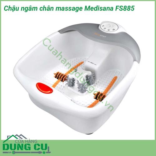 Bồn ngâm chân massage Medisana FS 885 là bồn ngâm chân công nghệ cao cấp tự đun nước nóng đến 40 độ, đầu phun mạnh, đặt chương trình massage sẽ mang lại cảm giác thoải cho đôi chân của bạn.