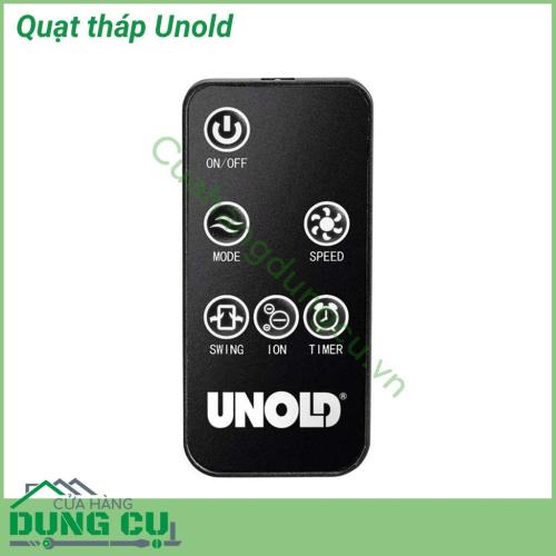 Quạt tháp Unold công suất 60W kiểu dáng hiện đại, chắc chắn, màu đen sang trọng, dễ sử dụng sẽ làm hài lòng tất cả những vị khách khó tính nhất. Giấc ngủ của bạn cũng như cuộc sống sẽ trở nên ý nghĩa hơn khi có quạt Unold trong không gian nhà bạn.