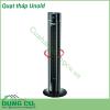 Quạt tháp Unold công suất 60W kiểu dáng hiện đại, chắc chắn, màu đen sang trọng, dễ sử dụng sẽ làm hài lòng tất cả những vị khách khó tính nhất. Giấc ngủ của bạn cũng như cuộc sống sẽ trở nên ý nghĩa hơn khi có quạt Unold trong không gian nhà bạn.