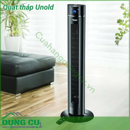 Quạt tháp Unold công suất 60W kiểu dáng hiện đại, chắc chắn, màu đen sang trọng, dễ sử dụng sẽ làm hài lòng tất cả những vị khách khó tính nhất. Giấc ngủ của bạn cũng như cuộc sống sẽ trở nên ý nghĩa hơn khi có quạt Unold trong không gian nhà bạn.