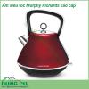 Ấm siêu tốc Morphy Richards cao cấp với thiết kế CỔ ĐIỂN - SANG TRỌNG, lớp mạ chống bám bẩn giúp ấm trông luôn như mới, nổi bật và sáng bừng căn bếp của bạn. Hộp đựng đẹp và sang trọng - rất ý nghĩa khi làm quà tặng