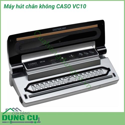 Máy hút chân không thực phẩm CASO VC10 bạn chỉ cần cho thực phẩm vào túi ni lông chuyên dụng và đặt vào máy thì hệ thống hút chân không của máy sẽ tự động thực hiện các công việc còn lại cho bạn một cách nhanh chóng và dễ dàng.