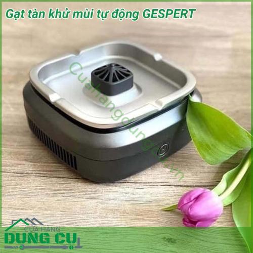 Gạt tàn khử mùi tự động GESPERT không chỉ là một cái gạt tàn xì gà, thuốc lá đơn thuần mà còn có chức năng lọc các tạp chất và loại bỏ mùi,  dụng cụ khử khói/khử mùi cho người hút thuốc.