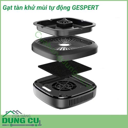 Gạt tàn khử mùi tự động GESPERT không chỉ là một cái gạt tàn xì gà, thuốc lá đơn thuần mà còn có chức năng lọc các tạp chất và loại bỏ mùi,  dụng cụ khử khói/khử mùi cho người hút thuốc.