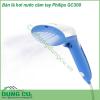 Bàn là hơi nước cầm tay Philips GC300 là dạng bàn ủi cầm tay với​ chức năng phun hơi nước liên tục (20g/phút) được cung cấp bởi bơm điện, chỉ cần nhấn nút là bạn có thể dễ dàng ủi thẳng các loại quần áo, loại bỏ vết nhăn một cách nhanh chóng.