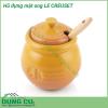 Hũ đựng mật ong LE CREUSET bằng gốm đá dung tích 480ml dùng đựng mật ong. Tráng men cao cấp chống mùi hôi, ố màu, sứt mẻ và nứt. 