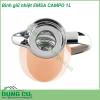 Bình giữ nhiệt EMSA CAMPO 1L chất liệu cao cấp bóng đẹp và rất bền, lõi giữ nhiệt bằng thủy tinh có khả năng giữ nóng 12h, giữ lạnh 24h, sản phẩm thích hợp để đựng nước nóng, hãm trà, các loại nước lá….