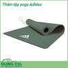 Thảm tập yoga Adidas siêu đẹp chính hãng được làm từ chất liệu cao su cao cấp, cực êm, bề mặt chống trơn trượt cực tốt. Thảm có độ dày 8mm giúp bảo vệ tay, đầu gối và các bộ phận trên cơ thể, bạn không cần phải lo lắng bị tổn thương khi tập luyện Yoga.