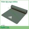 Thảm tập yoga Adidas siêu đẹp chính hãng được làm từ chất liệu cao su cao cấp, cực êm, bề mặt chống trơn trượt cực tốt. Thảm có độ dày 8mm giúp bảo vệ tay, đầu gối và các bộ phận trên cơ thể, bạn không cần phải lo lắng bị tổn thương khi tập luyện Yoga.