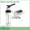 Dụng cụ ép bánh quy Oxo tạo nên những chiếc bánh quy với hoa văn rõ nét chỉ sau một thao tác dập.