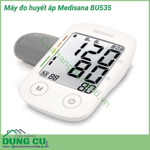 Máy đo huyết áp Medisana BU535 ngày càng được ưa chuộng bởi thiết kế nhỏ gọn, tiện lợi khi mang theo mà lại dễ dàng sử dụng và cho ra kết quả nhanh, chính xác