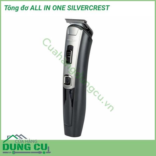 Tông đơ ALL IN ONE SILVERCREST sự lựa chọn hoàn hảo cho ria mép, lông mày hoặc tóc mai của bạn.