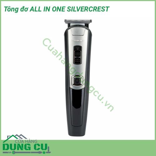 Tông đơ ALL IN ONE SILVERCREST sự lựa chọn hoàn hảo cho ria mép, lông mày hoặc tóc mai của bạn.